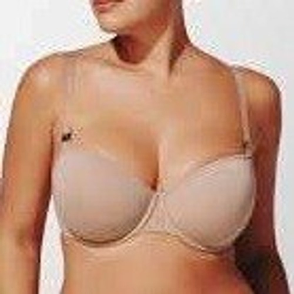 ThirdLove 24/7 Perfect Coverage Bra Taupe Beige Size 36H Underwire Support